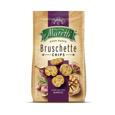 Bruschetta Chips mit Knoblauch (150g)