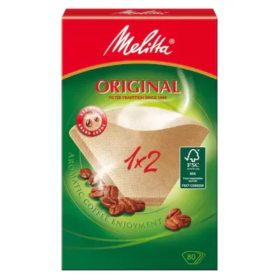 Melitta Filtert&uuml;ten 1x2 (80Stk.)