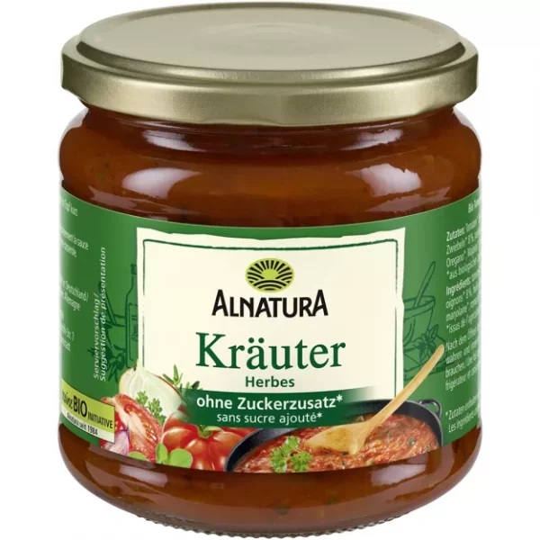 Alnatura Bio Tomatensauce Kr&auml;uter (350ml)