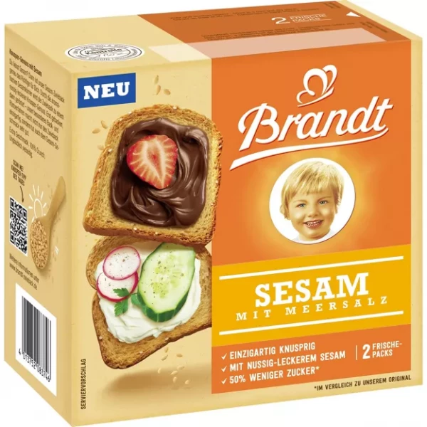 Zwieback Sesam und Meersalz (200g)