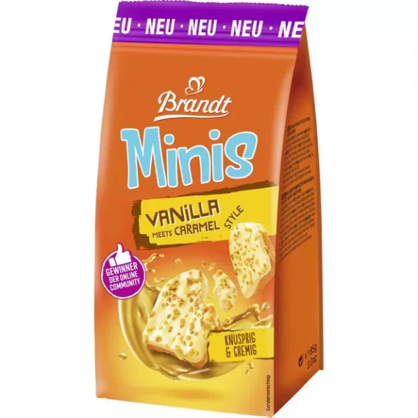 Brandt Mini-Zwieback - Vanilla meets Caramel (85g)