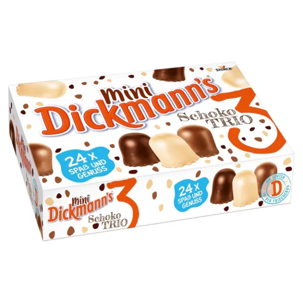Dickmanns Mini Schoko Trio (24Stk.)