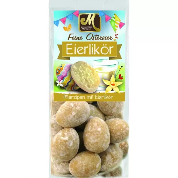 Odenw&auml;lder Marzipan Ostereier mit Eierlik&ouml;r (150g)