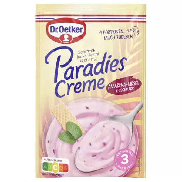 Dr. Oetker Paradiescreme Amarena-Kirsch (56g)