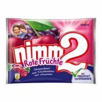 Nimm 2 Bonbons rote Früchte (240g)
