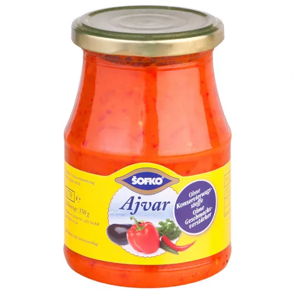 Sofko Ajvar - scharf-w&uuml;rzig (370ml)