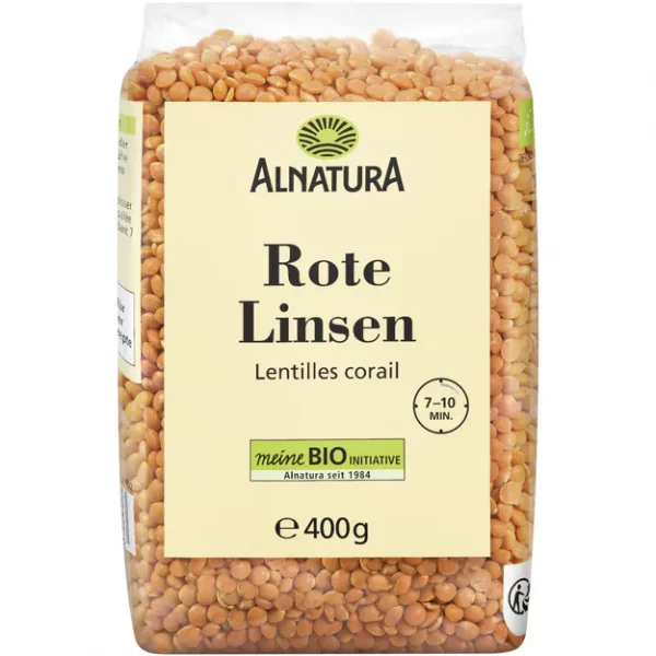Alnatura Bio Rote Linsen (400g)