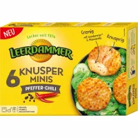 Leerdammer Knusperminis Käsetaler Pfeffer-Chili (6x25g)