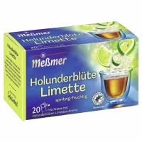 Meßmer Holunderblüte Limette (20 Beutel)