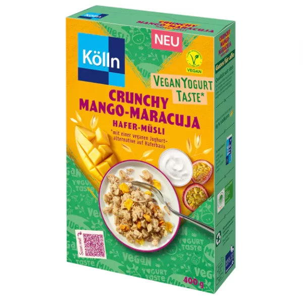 K&ouml;lln Crunchy Mango-Maracuja Hafer-M&uuml;sli (400g)