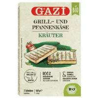 Gazi Bio Grill- und Pfannenkäse - Kräuter (160g)