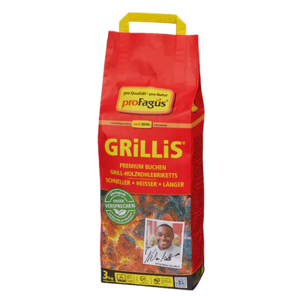 Profagus Grill-Holzkohlebriketts (3kg)
