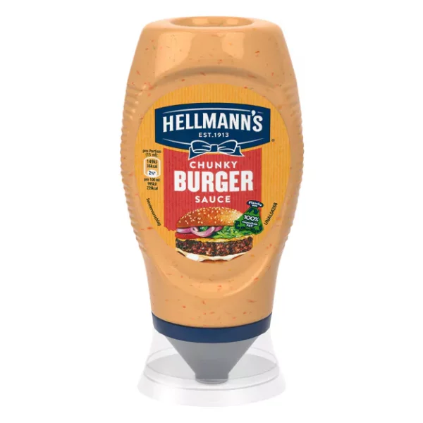 Hellmanns Chunky Burger Sauce (250ml)