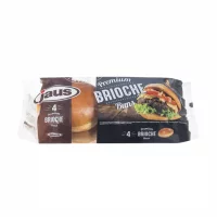 Jaus Brioche Burgersemmel (4Stk.)