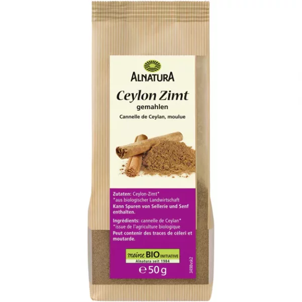 Alnatura Bio Ceylon Zimt - gemahlen (50g)