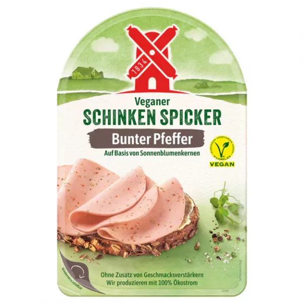 R&uuml;genwalder M&uuml;hle Veganer Schinkenspicker - mit buntem Pfeffer (80g)