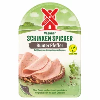 Veganer Schinkenspicker - mit buntem Pfeffer (80g)