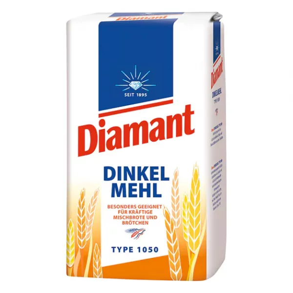 Diamant Dinkel Mehl 1050 (1000g)