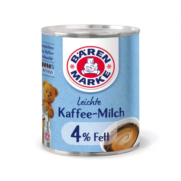 B&auml;renmarke leichte Kaffee-Milch 4% (340g)
