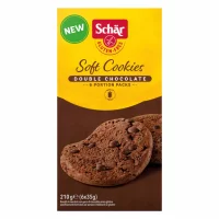 Soft Cookies Double Chocolate - glutenfrei (210g)