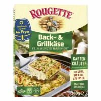 Rougette marinierter Grillkäse Gartenkräuter...