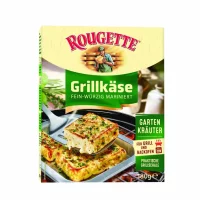 Rougette marinierter Grillkäse Gartenkräuter...