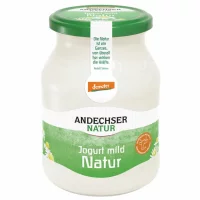 Andechser Natur Bio Joghurt im Pfandglas - Natur 3,8% (500g)