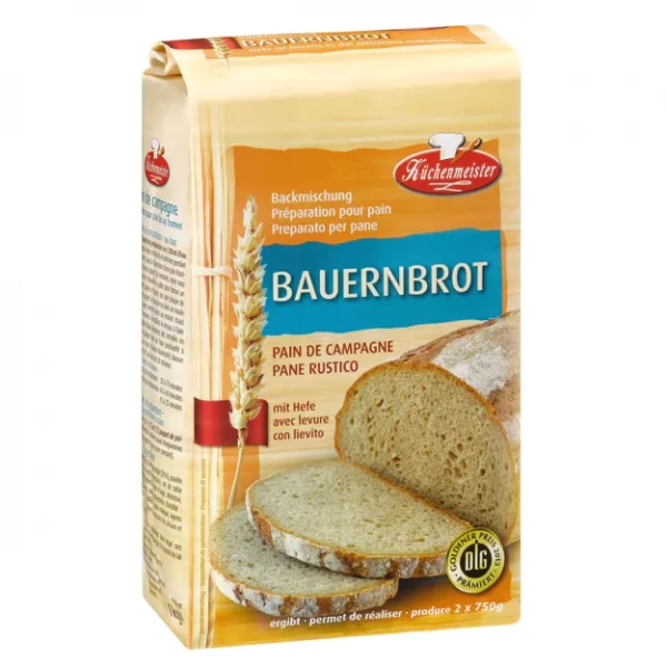 K&uuml;chenmeister Bauernbrot Backmischung (1kg)