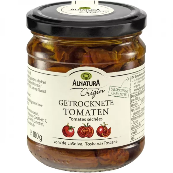 Alnatura Bio Getrocknete Tomaten in &Ouml;l (180g)