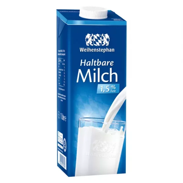 Weihenstephan H-Milch 1,5% (1l)