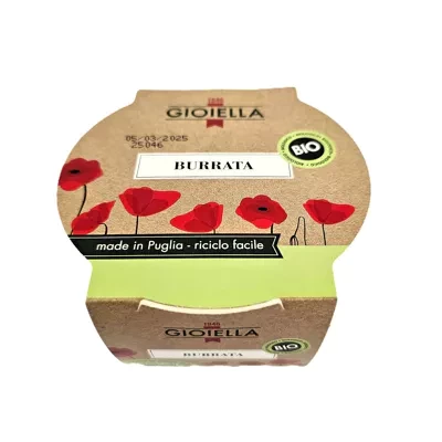 Gioiella Bio Burrata in Lake 50% (100g)