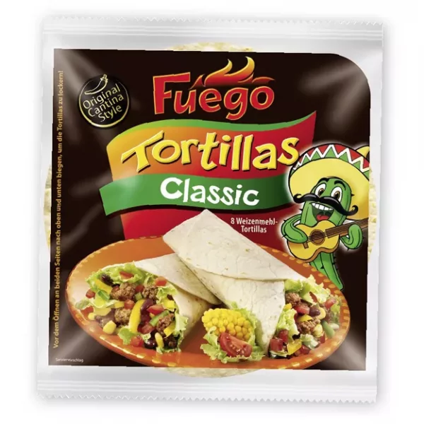 Fuego Wrap Tortillas Classic (8Stk.)