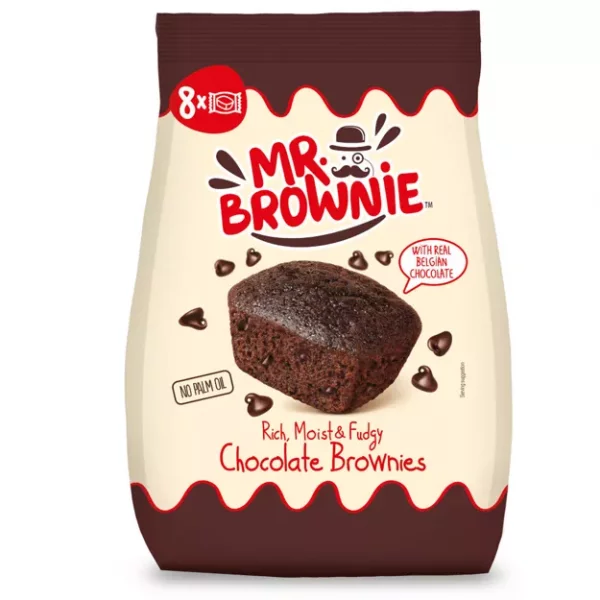 Mr. Brownie Schokobrownies (8Stk.)