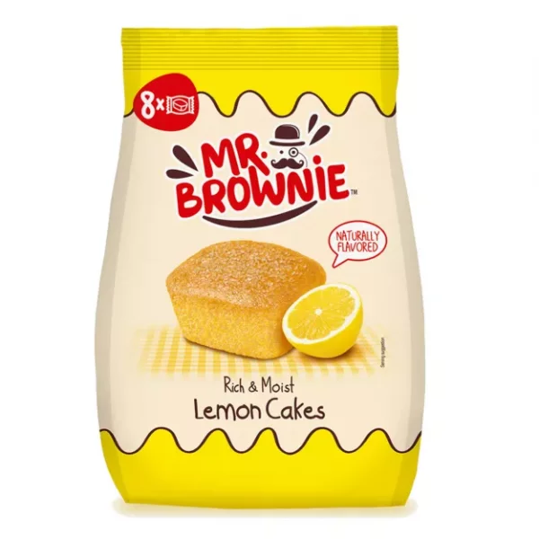 Mr. Brownie Lemon Cakes (8Stk.)