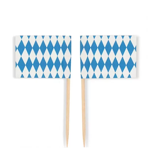 Deko Picker Bayern F&auml;hnchen (50Stk.)