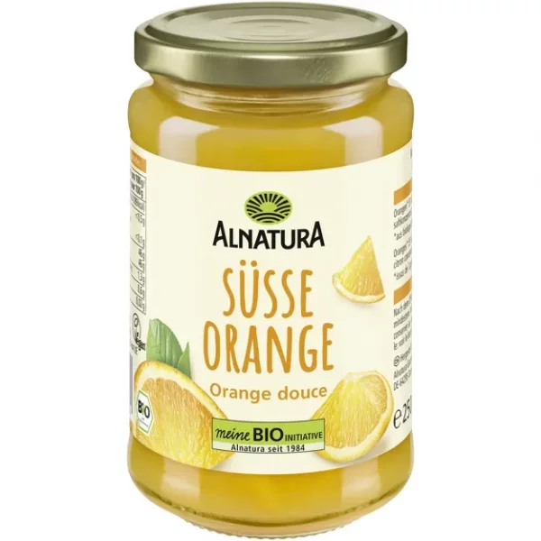 Alnatura Bio Fruchtaufstrich - s&uuml;&szlig;e Orange (250g)
