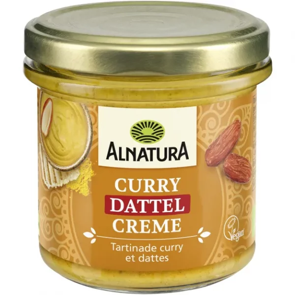 Alnatura Bio Streichcreme - Curry-Dattel (135g)