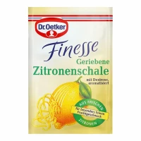 Dr. Oetker Finesse geriebene Zitronenschale (3Stk.)