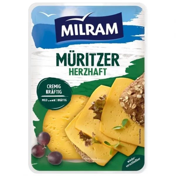 Milram M&uuml;ritzer herzhaft in Scheiben (150g)