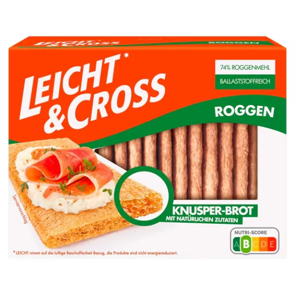 Leicht &amp; Cross Knsuperbrot - Roggen (125g)