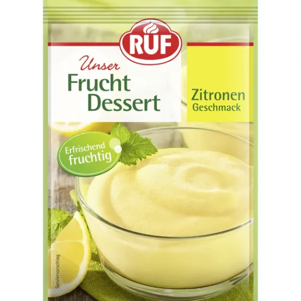 Ruf Fruchtdesserpulver Zitrone (132g)