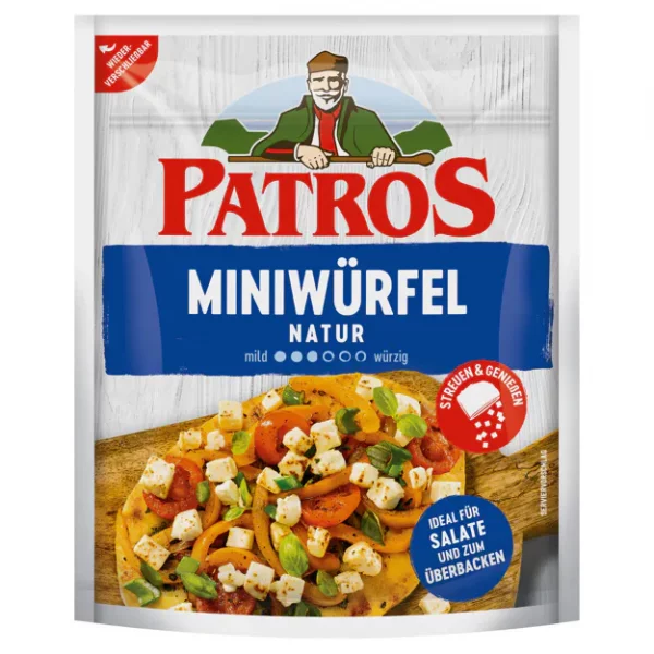 Patros Miniw&uuml;rfel Natur (135g)