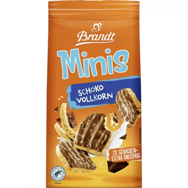 Brandt Mini-Zwieback - Vollkorn Vollmilch (95g)