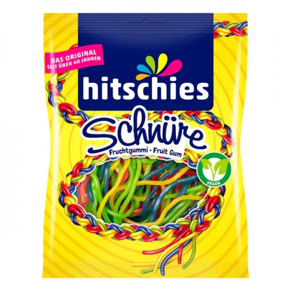 Hitschies Bunte Schn&uuml;re (125g)