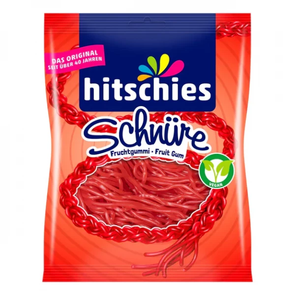 Hitschies Rote Schn&uuml;re (125g)