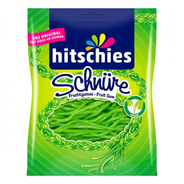 Hitschies Gr&uuml;ne Schn&uuml;re (125g)
