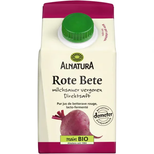 Alnatura Bio Rote Bete Saft milchsauer vergoren (0,5l)