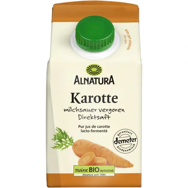Alnatura Bio Karottensaft milchsauer vergoren (0,5l)