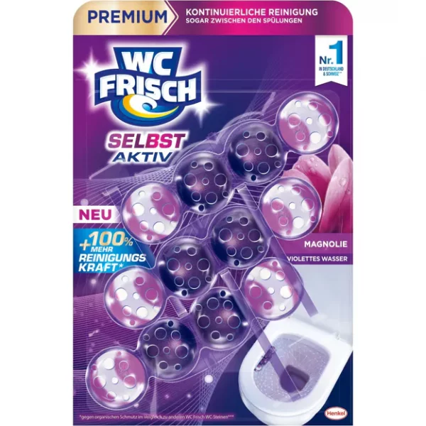 WC Frisch Selbst Aktiv Magnolie (3x50g)
