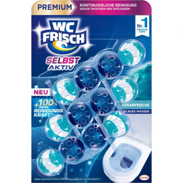 WC Frisch Selbst Aktiv Ozeanfrische (3x50g)